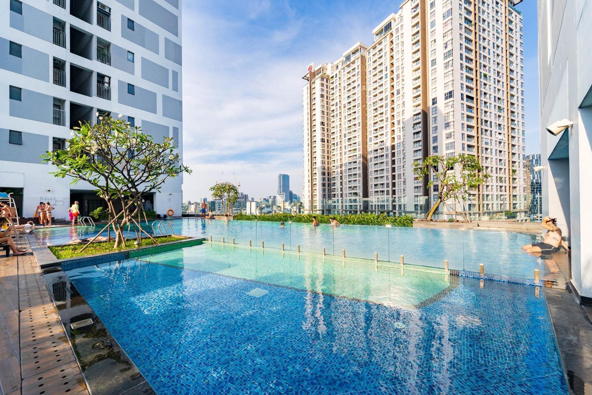 Saigon Apartments - Free City Walk Experience, Amazing Infinity Pool & Free 4G Sim Card For 3 Nights Thành Pho Ho Chí Minh Esterno foto