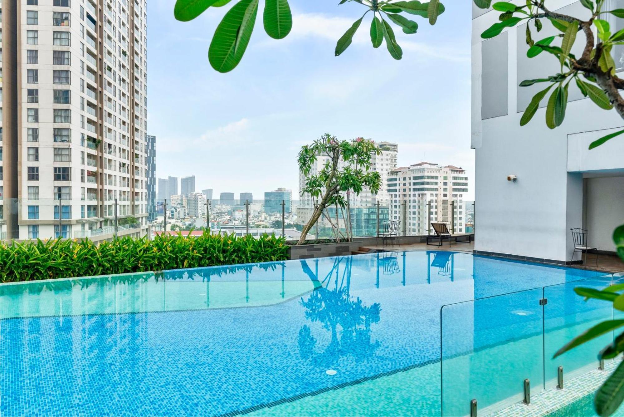 Saigon Apartments - Free City Walk Experience, Amazing Infinity Pool & Free 4G Sim Card For 3 Nights Thành Pho Ho Chí Minh Esterno foto